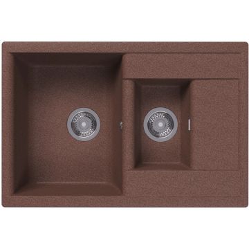 Мойка кухонная прямоугольная Dr. Gans (Др. Ганс) Астра (Astra) 760К Терракота (25.065.D0760.406)