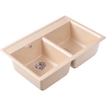 Мойка кухонная прямоугольная Dr. Gans (Др. Ганс) Астра (Astra) 780 Латте (25.060.E0780.403)