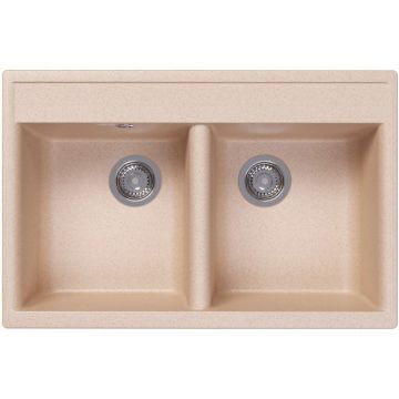 Мойка кухонная прямоугольная Dr. Gans (Др. Ганс) Астра (Astra) 780 Латте (25.060.E0780.403)