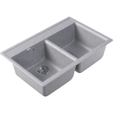 Мойка кухонная прямоугольная Dr. Gans (Др. Ганс) Астра (Astra) 780 Серый (25.060.E0780.408)