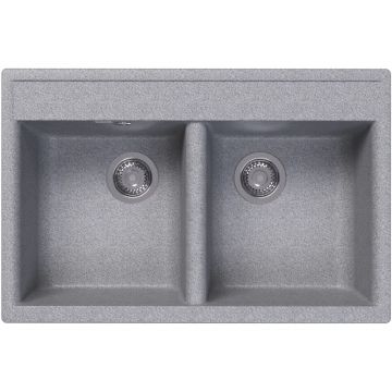 Мойка кухонная прямоугольная Dr. Gans (Др. Ганс) Астра (Astra) 780 Серый (25.060.E0780.408)