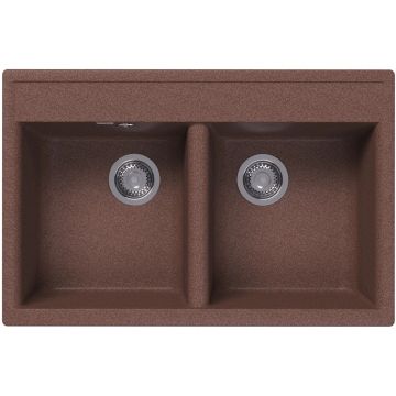 Мойка кухонная прямоугольная Dr. Gans (Др. Ганс) Астра (Astra) 780 Терракота (25.060.E0780.406)