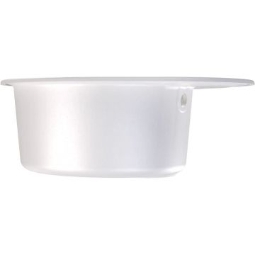 Мойка кухонная овальная Dr. Gans (Др. Ганс) Берта 580 Белый (25.040.B0580.401)