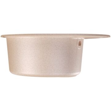 Мойка кухонная овальная Dr. Gans (Др. Ганс) Берта 580 Латте (25.040.B0580.403)