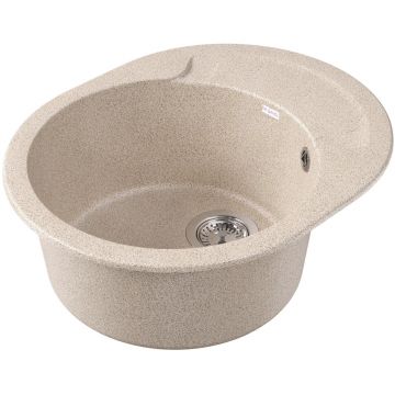 Мойка кухонная овальная Dr. Gans (Др. Ганс) Берта 580 Терра (25.040.B0580.405)