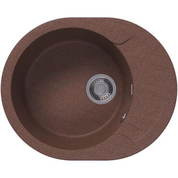 Мойка кухонная овальная Dr. Gans (Др. Ганс) Берта 580 Терракота (25.040.B0580.406)