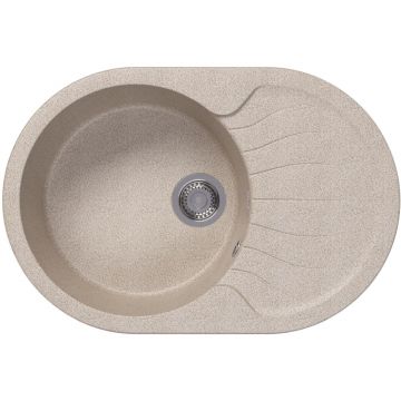 Мойка кухонная овальная Dr. Gans (Др. Ганс) Берта 760 Терра (25.040.C0760.405)