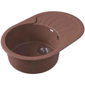 Мойка кухонная овальная Dr. Gans (Др. Ганс) Берта 760 Терракота (25.040.C0760.406)