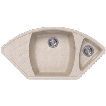 Мойка кухонная угловая Dr. Gans (Др. Ганс) Габи Терра (25.050.E1015.405)