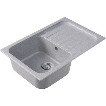 Мойка кухонная прямоугольная Dr. Gans (Др. Ганс) Адель Серый (25.090.C0780.408)