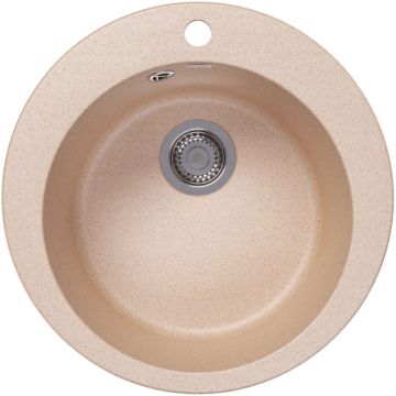 Мойка кухонная округлая Dr. Gans (Др. Ганс) Гала Латте (25.010.B0510.403)