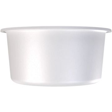 Мойка кухонная округлая Dr. Gans (Др. Ганс) Дора Белый (25.015.B0435.401)