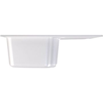 Мойка кухонная прямоугольная Dr. Gans (Др. Ганс) Лора 620 Белый (25.020.A0620.401)