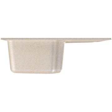 Мойка кухонная прямоугольная Dr. Gans (Др. Ганс) Лора 620 Дюна (25.020.A0620.402)