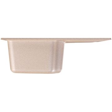 Мойка кухонная прямоугольная Dr. Gans (Др. Ганс) Лора 620 Латте (25.020.A0620.403)