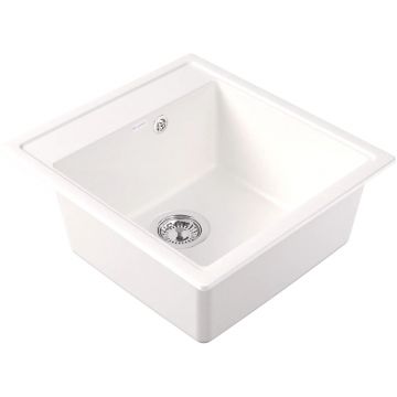 Мойка кухонная прямоугольная Dr. Gans (Др. Ганс) Ника (Nika) 470 Белый (25.070.B0470.401)