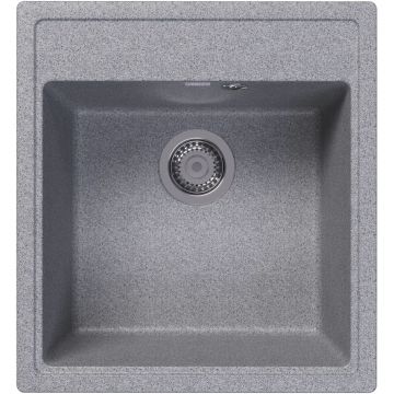Мойка кухонная прямоугольная Dr. Gans (Др. Ганс) Ника (Nika) 470 Серый (25.070.B0470.408)
