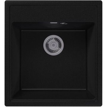 Мойка кухонная прямоугольная Dr. Gans (Др. Ганс) Ника (Nika) 470 Черный (25.070.B0470.407)