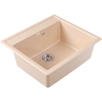 Мойка кухонная прямоугольная Dr. Gans (Др. Ганс) Ника (Nika) 570 Латте (25.070.D0570.403)