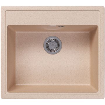 Мойка кухонная прямоугольная Dr. Gans (Др. Ганс) Ника (Nika) 570 Латте (25.070.D0570.403)
