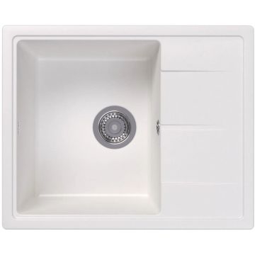Мойка кухонная прямоугольная Dr. Gans (Др. Ганс) Ника (Nika) 580 Белый (25.070.B0580.401)