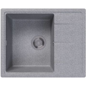 Мойка кухонная прямоугольная Dr. Gans (Др. Ганс) Ника (Nika) 580 Серый (25.070.B0580.408)