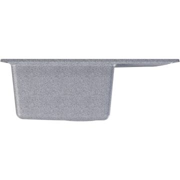 Мойка кухонная прямоугольная Dr. Gans (Др. Ганс) Ника (Nika) 580 Серый (25.070.B0580.408)