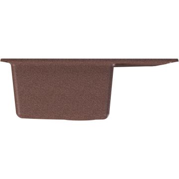 Мойка кухонная прямоугольная Dr. Gans (Др. Ганс) Ника (Nika) 580 Терракота (25.070.B0580.406)