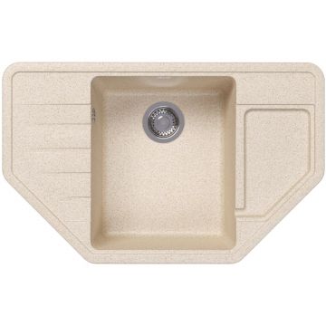 Мойка кухонная угловая Dr. Gans (Др. Ганс) Рио Дюна (25.080.C0800.402)