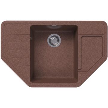 Мойка кухонная угловая Dr. Gans (Др. Ганс) Рио Терракота (25.080.C0800.406)