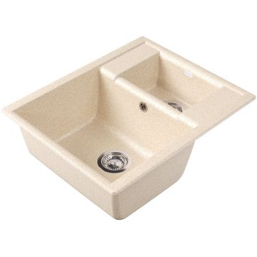 Мойка кухонная прямоугольная Dr. Gans (Др. Ганс) Астра (Astra) 620К Дюна (25.065.D0620.402)