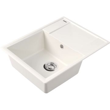 Мойка кухонная прямоугольная Flortek (Флортек) Консул 640 Жасмин (23.020.C0640.201)