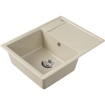 Мойка кухонная прямоугольная Flortek (Флортек) Консул 460 Шампань (23.020.C0640.202)