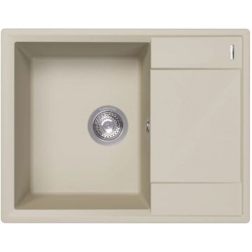 Мойка кухонная прямоугольная Flortek (Флортек) Консул 460 Шампань (23.020.C0640.202)