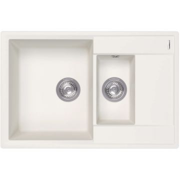 Мойка кухонная прямоугольная Flortek (Флортек) Консул 760К Жасмин (23.025.D0760.201)