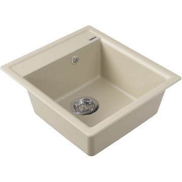 Мойка кухонная прямоугольная Flortek (Флортек) Консул 450 Шампань (23.020.B0450.202)