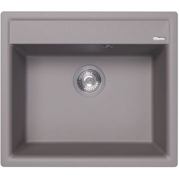 Мойка кухонная прямоугольная Flortek (Флортек) Консул 570 Грей (23.020.D0570.305)