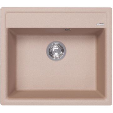 Мойка кухонная прямоугольная Flortek (Флортек) Консул 570 Песочный (23.020.D0570.107)