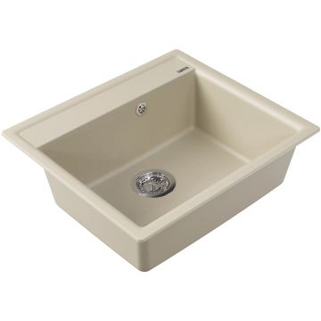 Мойка кухонная прямоугольная Flortek (Флортек) Консул 570 Шампань (23.020.D0570.202)