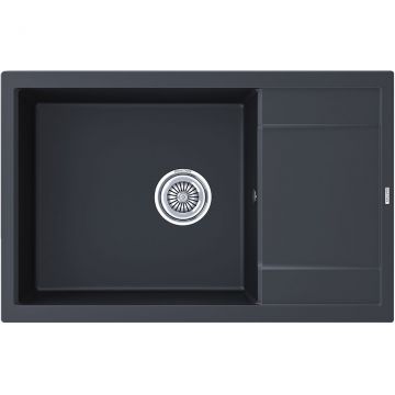 Мойка кухонная Paulmark (Паульмарк) FLUGEN 60, PM317850-AN, антрацит, 780х500 мм