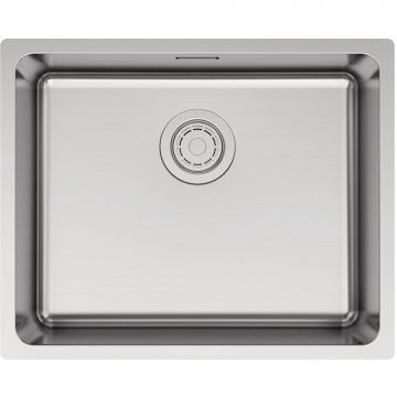 Мойка кухонная Paulmark (Паульмарк) YUNI 54 UNI, YU54-BS, брашированная нержавеющая сталь 540х440мм