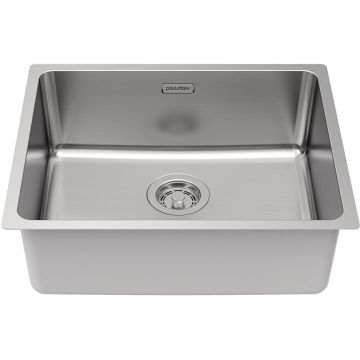 Мойка кухонная Paulmark (Паульмарк) YUNI 54 UNI, YU54-BS, брашированная нержавеющая сталь 540х440мм