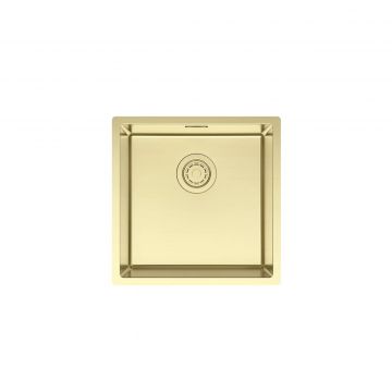 Мойка кухонная Paulmark (Паульмарк) Lassan 44 Uni светлое золото, LA44-LG