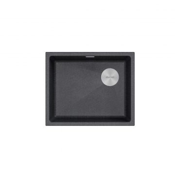 Мойка кухонная Paulmark (Паульмарк) Lumi 55 Uni-Skew антрацит, LU55SK-DG