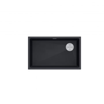 Мойка кухонная Paulmark (Паульмарк) Lumi 74 Uni-Skew антрацит, LU74SK-AN