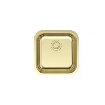 Мойка кухонная Paulmark (Паульмарк) Vello 44 Uni светлое золото, VE44-LG