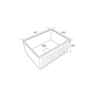 Мойка кухонная Paulmark (Паульмарк) Glamp 61 Duo белый, PM086146-WH