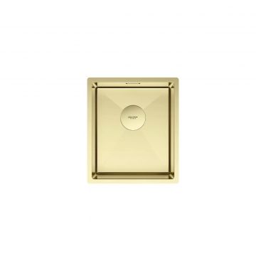 Мойка кухонная Paulmark (Паульмарк) Next 38 Uni светлое золото, PM213844-LG