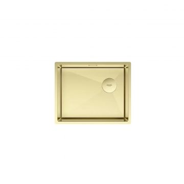 Мойка кухонная Paulmark (Паульмарк) Next-Skew 54 Uni светлое золото, PM885444-LG