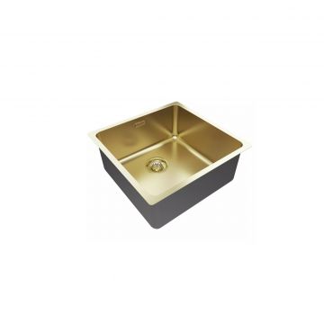 Мойка кухонная Paulmark (Паульмарк) Vista 48 светлое золото, PM304844-LG